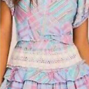 Beautiful LoveShackFancy 2 piece Candyland outfit